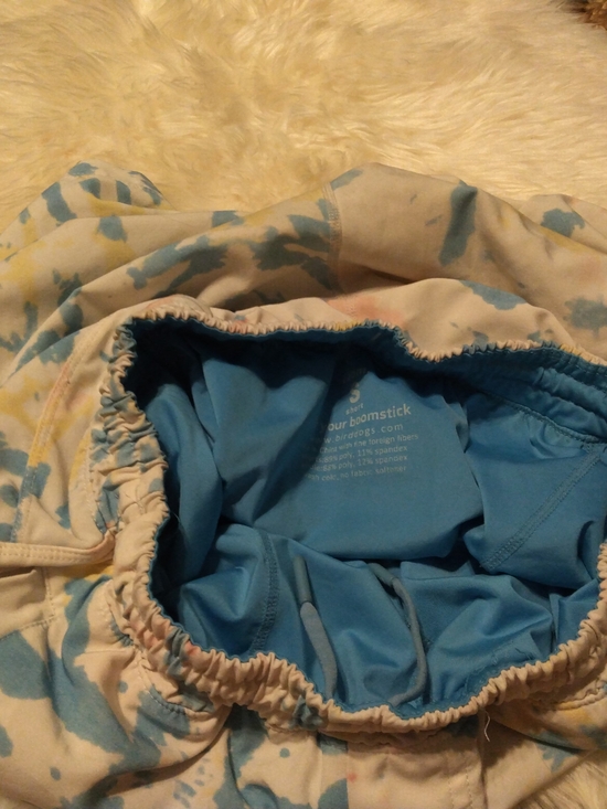 Birddogs Men's Size Small Tie Dye Classic Lined Athletic 7" Gym Shorts with Zip - Picture 10 of 10